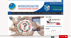 Desktop Screenshot of mondoconsumatori.it